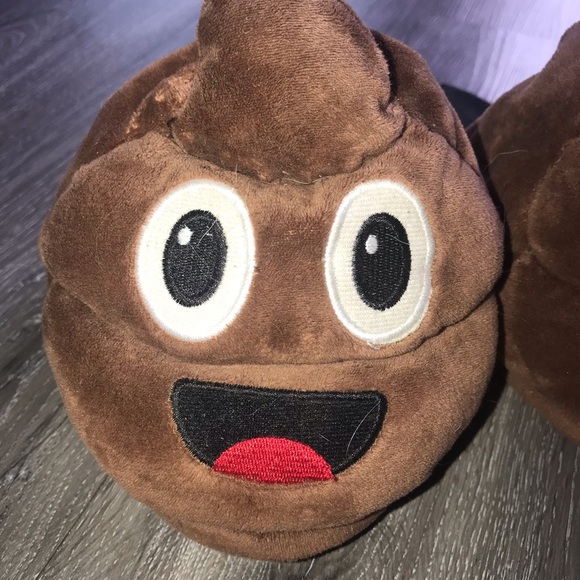 💩Poop Emoji Slippers 💩 - Picture 3 of 4